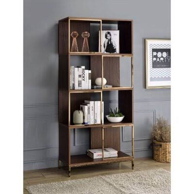 Solid Wood Cube Bookcase M1837
