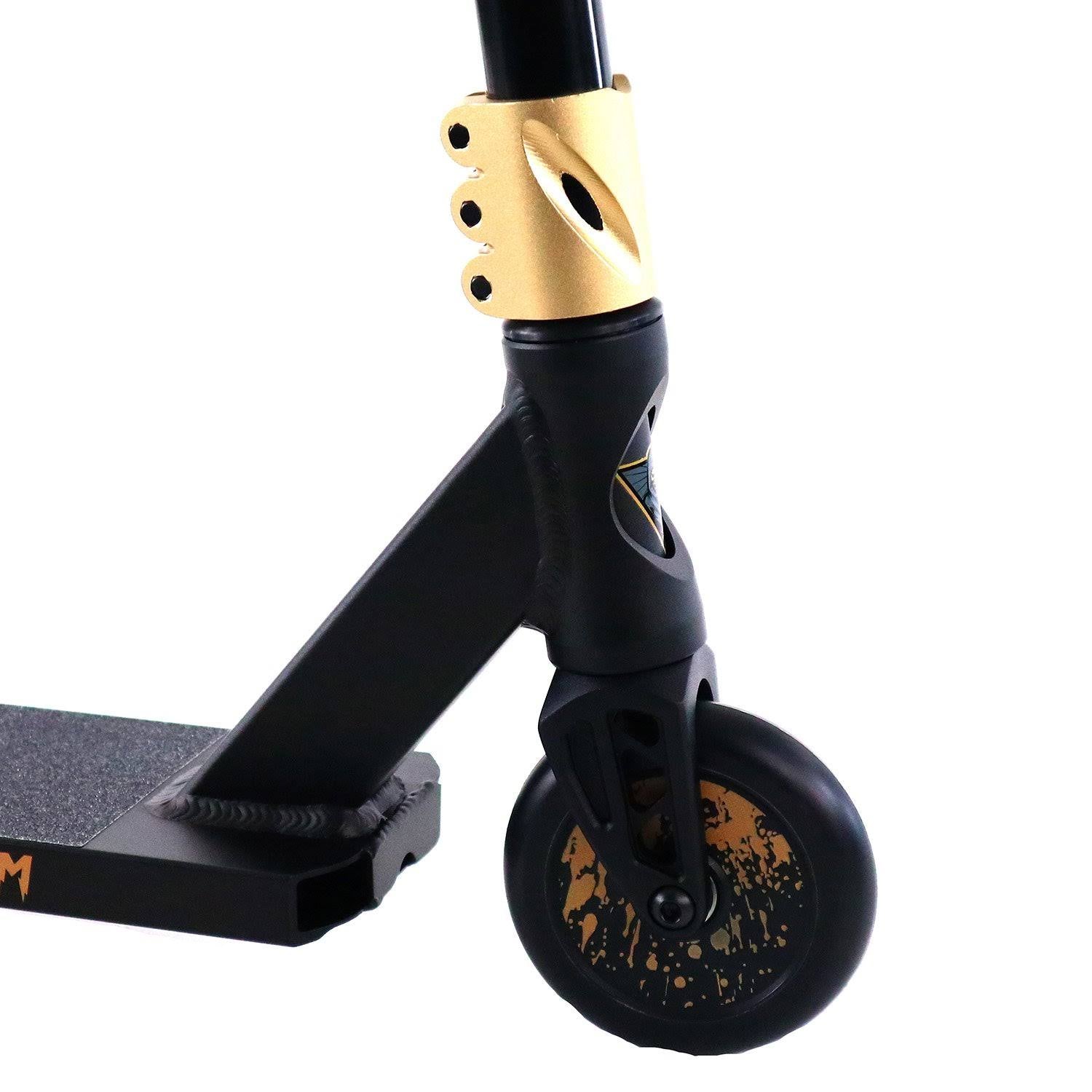 Black Gold Stunt Kick Scooter W6269