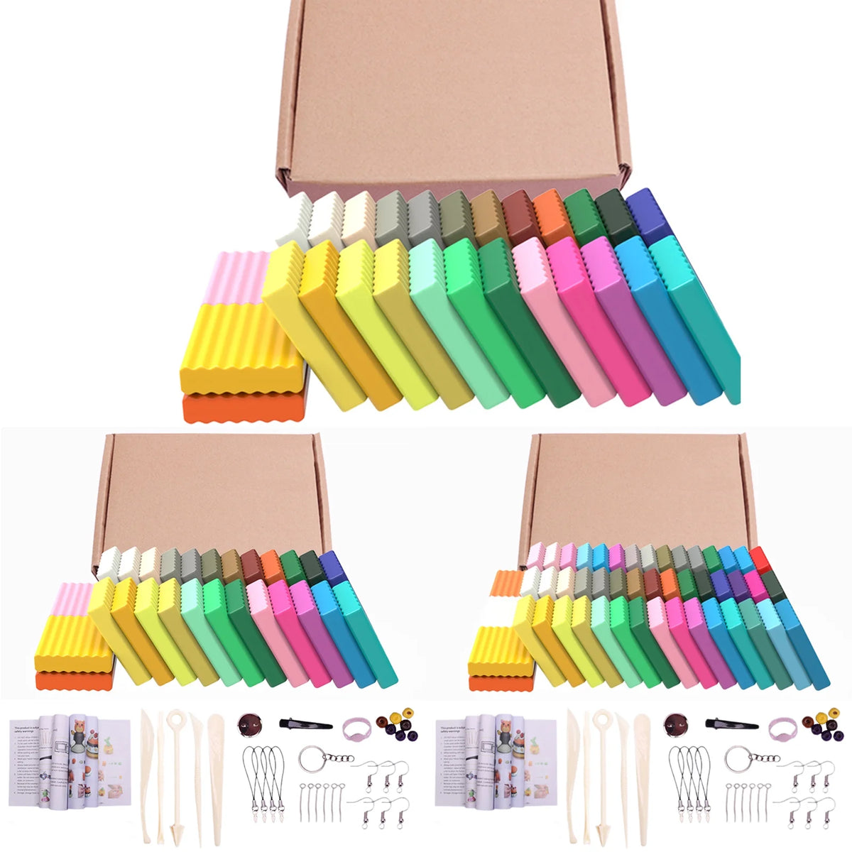 Polymer Clay Blocks for Oven Baking Craft V5205