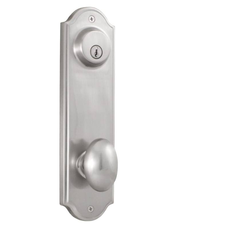 Satin Nickel Double Cylinder Trim Handle D4750