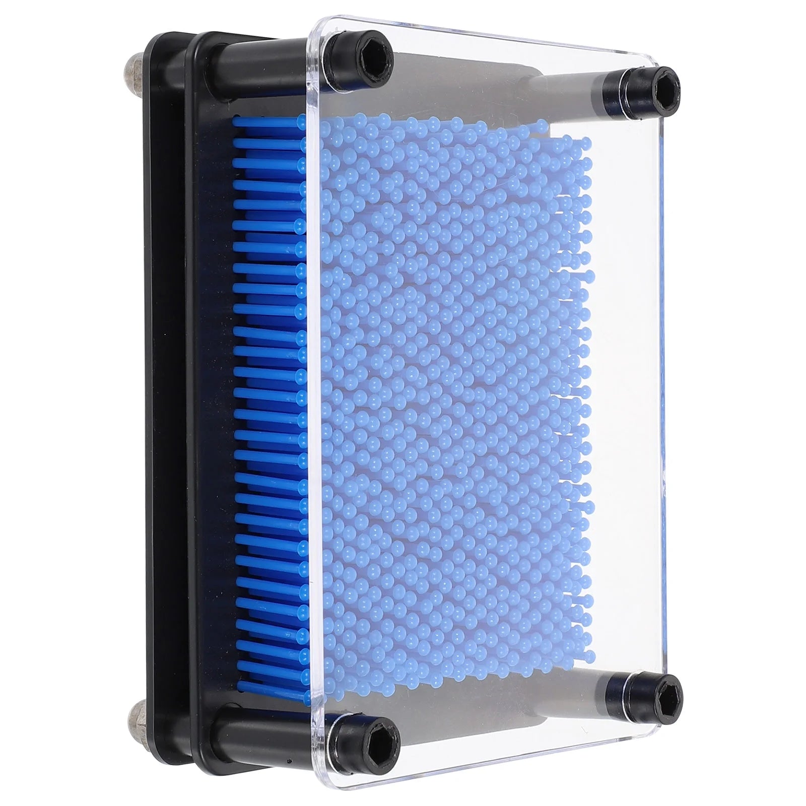 3D Pin Art Toy Plastic Square Handprint R616779