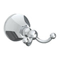 Rustica Brass Wall Mounted Double Robe Hook K154348