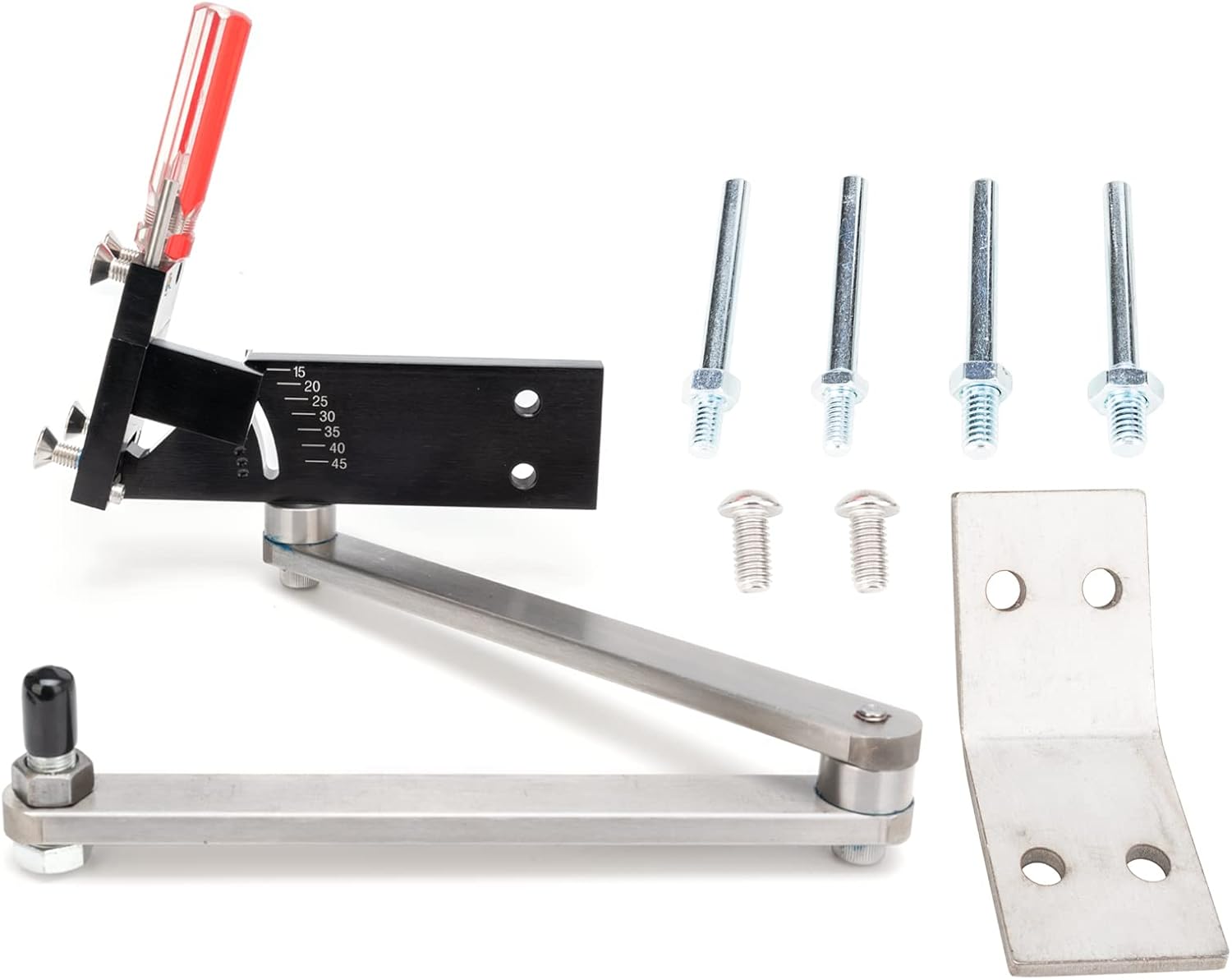 Lawn Mower Blade Sharpener 15°-45° Adjustable Red H17778