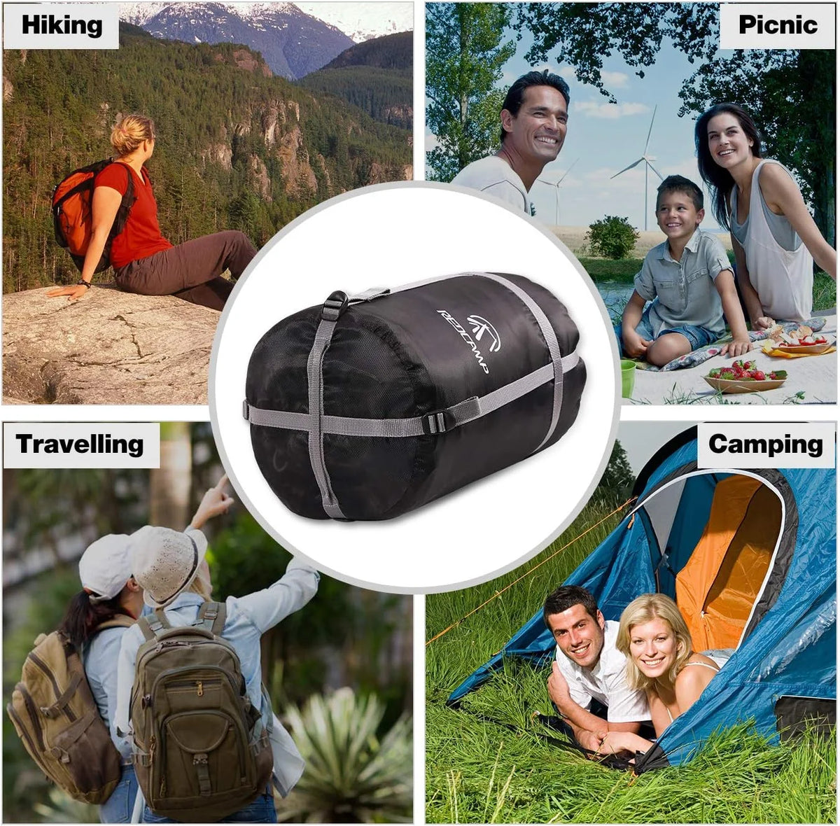 Compression Sack for Sleeping Bag W88506