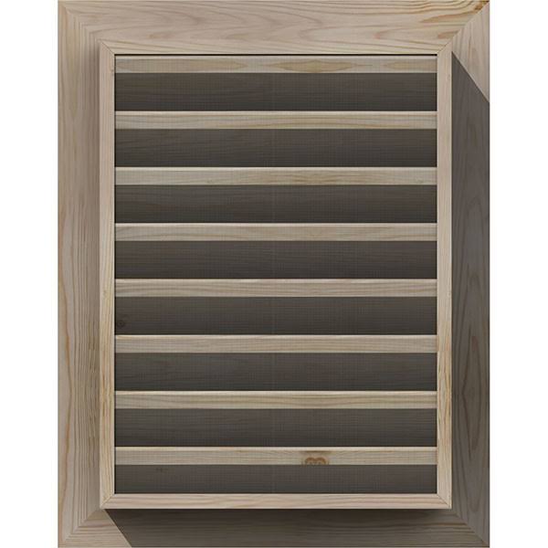 Primed Vertical Gable Vent M848420