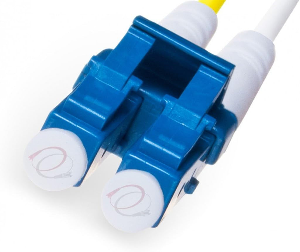15M OS2 LC LC Duplex Singlemode Fiber Patch Cable X755668