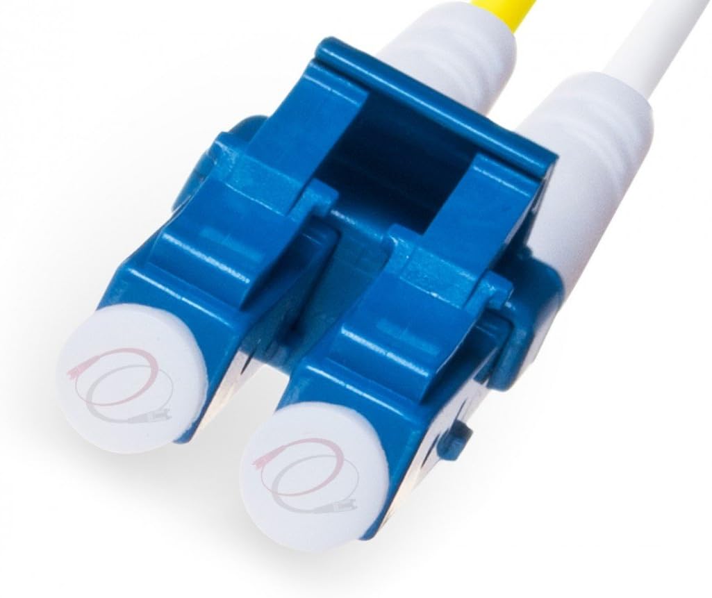 15M OS2 LC LC Duplex Singlemode Fiber Patch Cable X755668