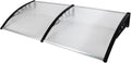 White and Black Door and Window Awning Canopy F508