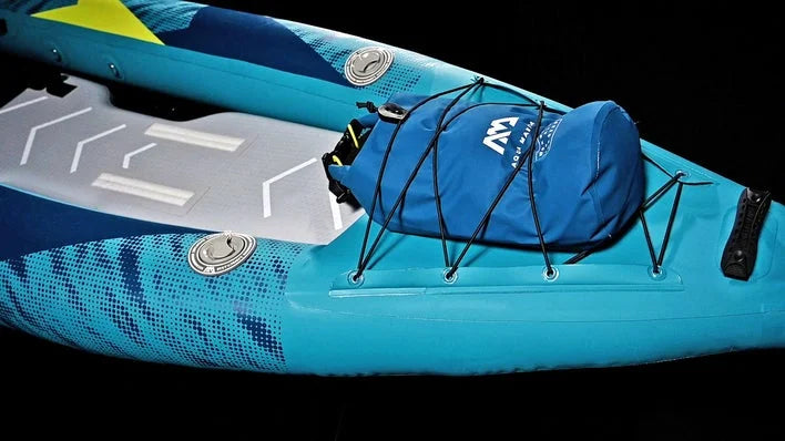 Inflatable Kayak Package with Carry Bag, Fin, Pump & Safety Harness V66938