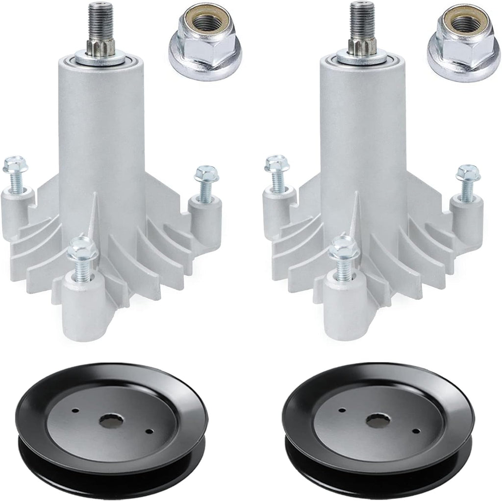Spindle Assembly with Pulley for 38 42 inch Deck Pack of 2 A8043