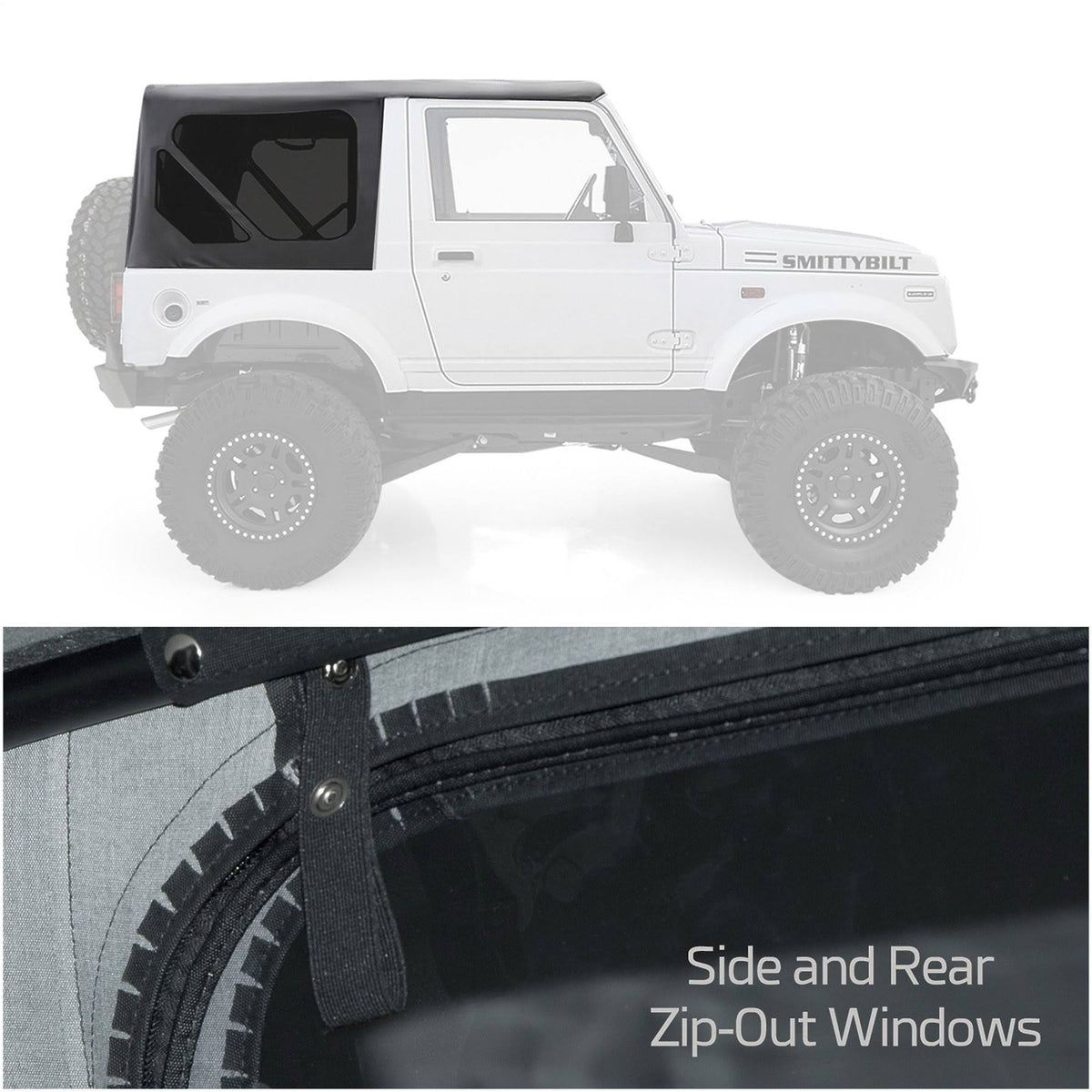 Black Replacement Soft Top O8455