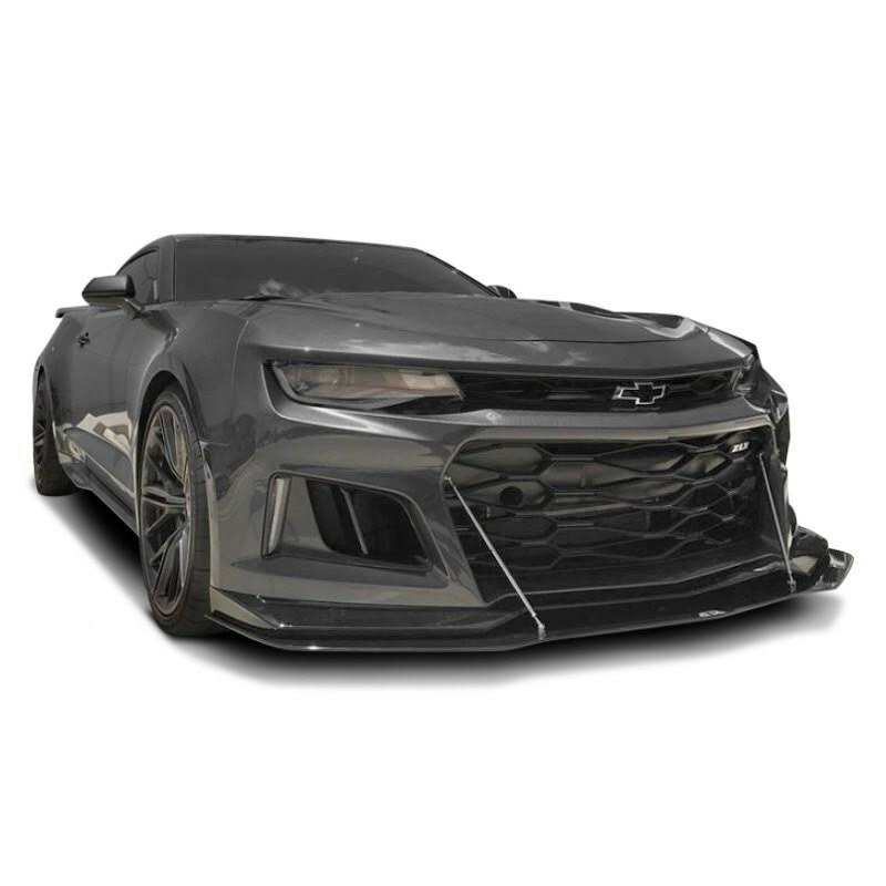 Front Carbon Fiber Splitter for 2017 Chevrolet Camaro ZL1 F87541