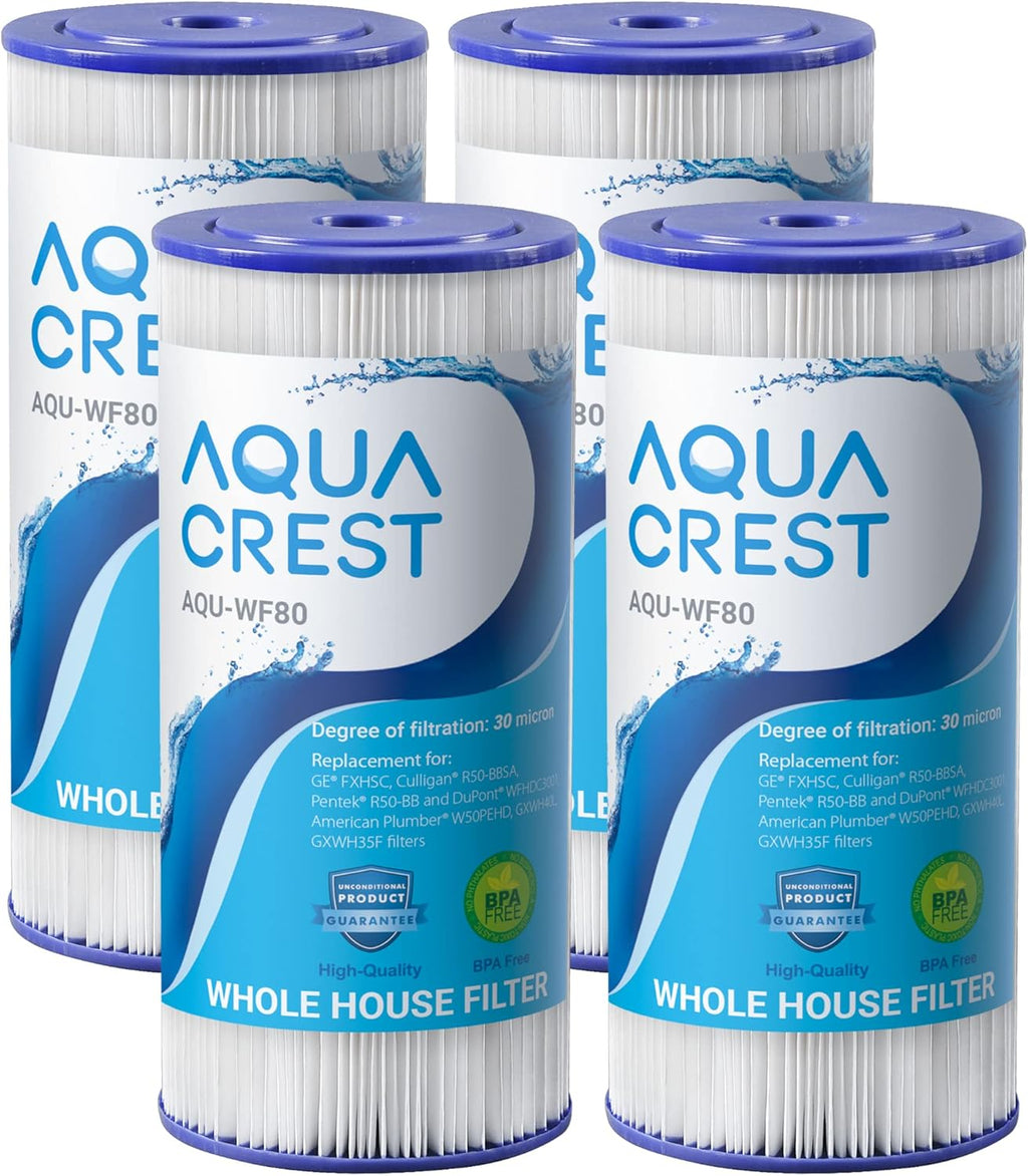 Whole House Pleated Sediment Filter, Pack of 4 D131