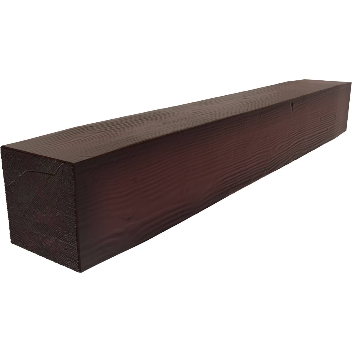 Sandblasted Faux Wood Fireplace Mantel D4861