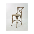 Limed Grey Oak Cafe Counter Stool Y6765