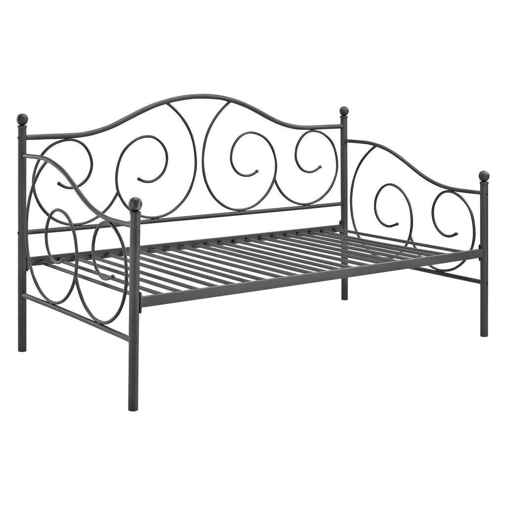 Twin Metal Daybed Silver B85187