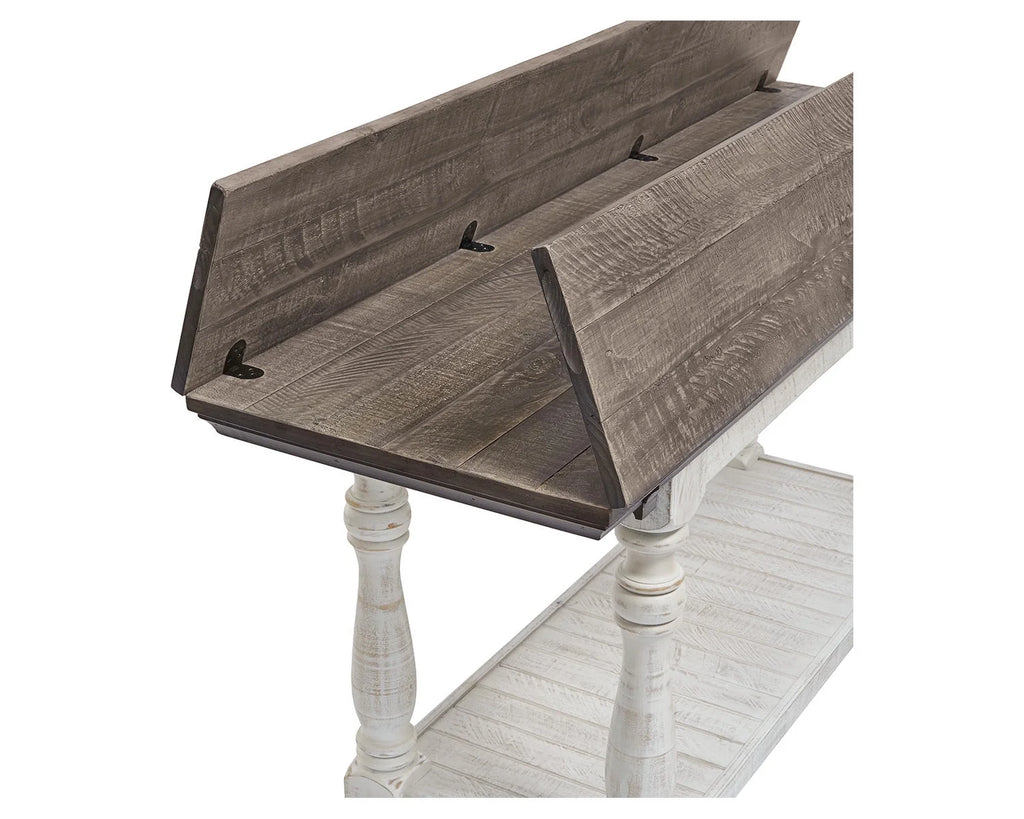Gray/White Sofa Console Table E51594
