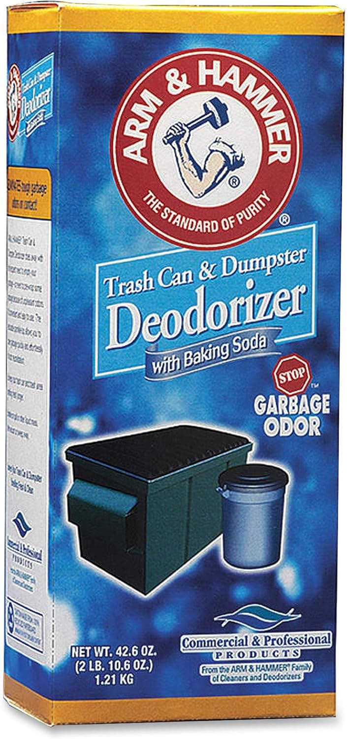 Trash Can Deodorizer with Baking Soda Qty 9 F6626
