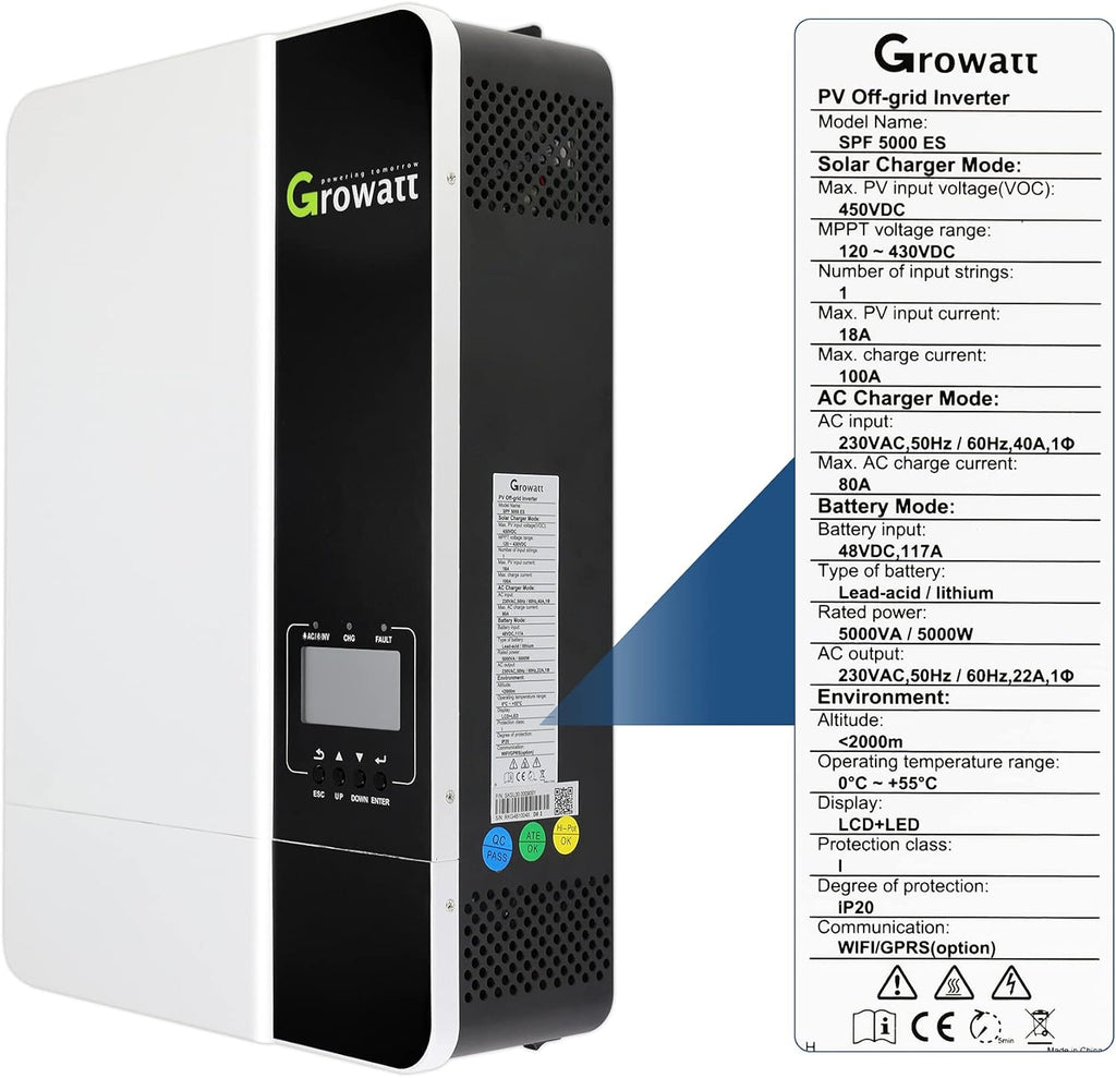 5000W Solar Inverter with MPPT Charge Controller Q684579