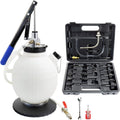 7.5L Manual Automatic Transmission Fluid Refill Pump Set with 15PCS Adapters M3348