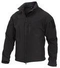 Black 2XL Soft Shell Tactical Jacket D739440