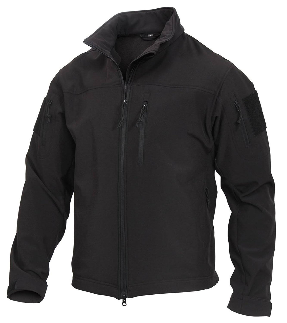 Black 2XL Soft Shell Tactical Jacket D739440