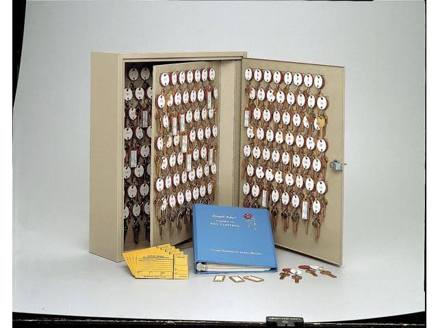 Two-Tag Key Cabinet, 180 Key E932625