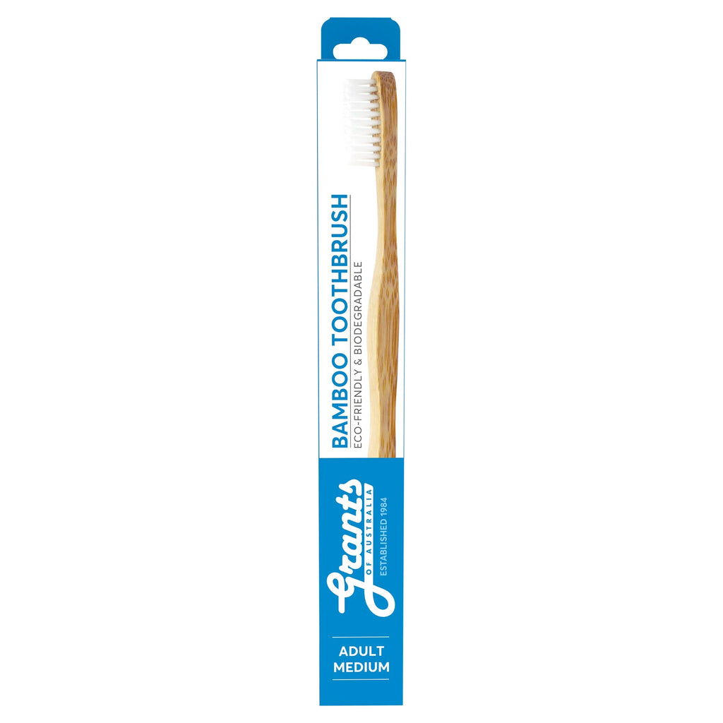 Bamboo Adult Medium Toothbrush 1 Pack F361