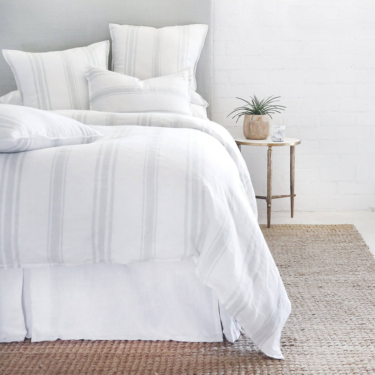 Flax and Midnight Euro Sham J7438