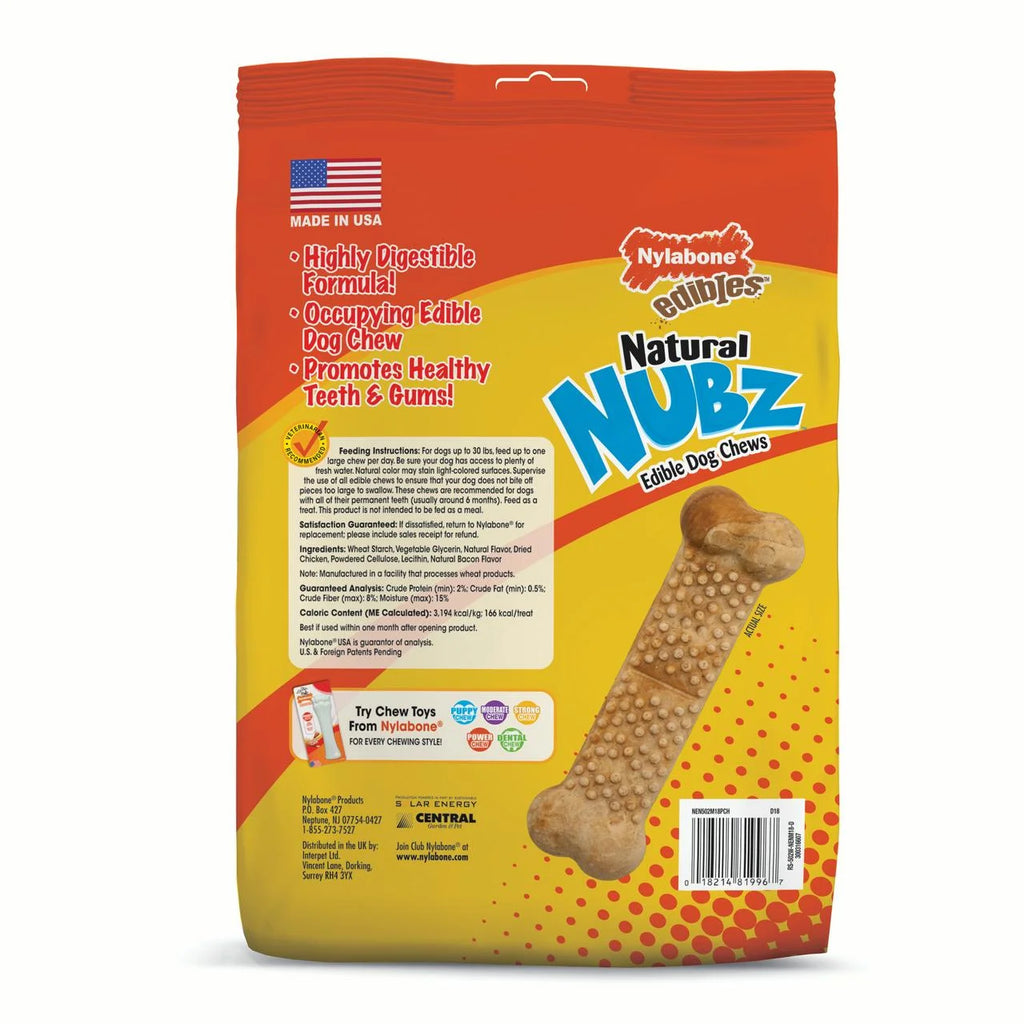 Large Edible Dog Chew Treat, Chicken Flavor, 2.2 Lbs. (18 Count) F40186