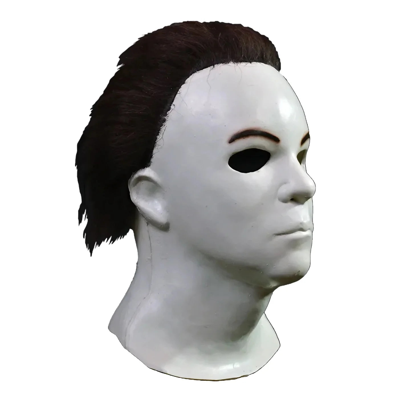 White Latex Halloween Costume Mask V59797