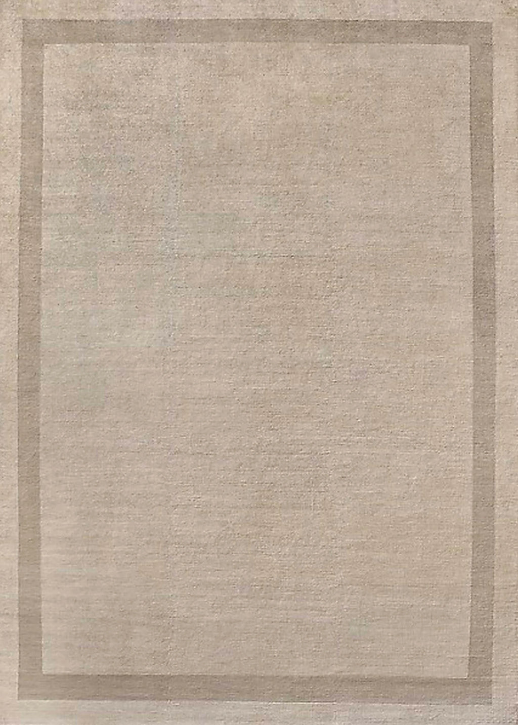 Camel Brown Solid Rectangle Area Rug 5' x 7' G5003