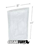 Clear Poly Bags 8 x 14 in. Case of 1000 P809070