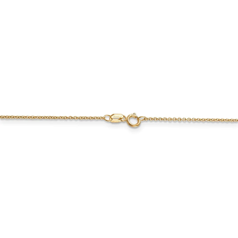 14kt Yellow Gold 20 inch Cable Chain F532710