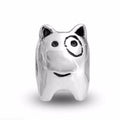 Sterling Silver Dog Charm Bead Y2672