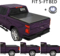 Soft Tri Fold Truck Bed Tonneau Cover for Jeep Gladiator JT Pickup R1524
