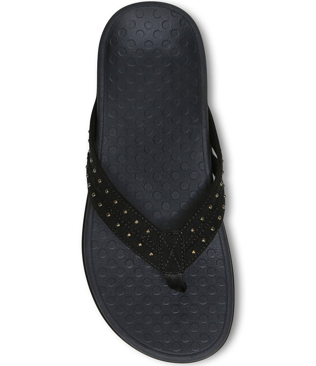 Slate Grey Toe Post Sandal U446622
