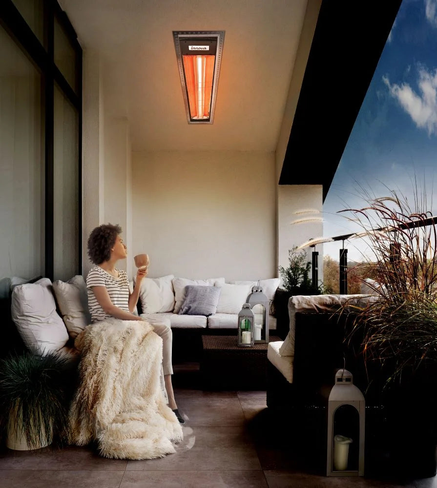 4000 Watt Electric Infrared Dual Element Wall Mount Heater X100