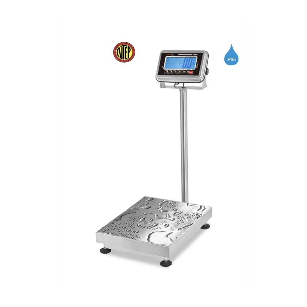 Washdown Stainless Steel Bench Scale, 500lb Capacity H411