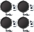 8 Inch Single-Zone Mesh Tom Pad with Clamp and 10ft Trigger Cable Bundle V4321
