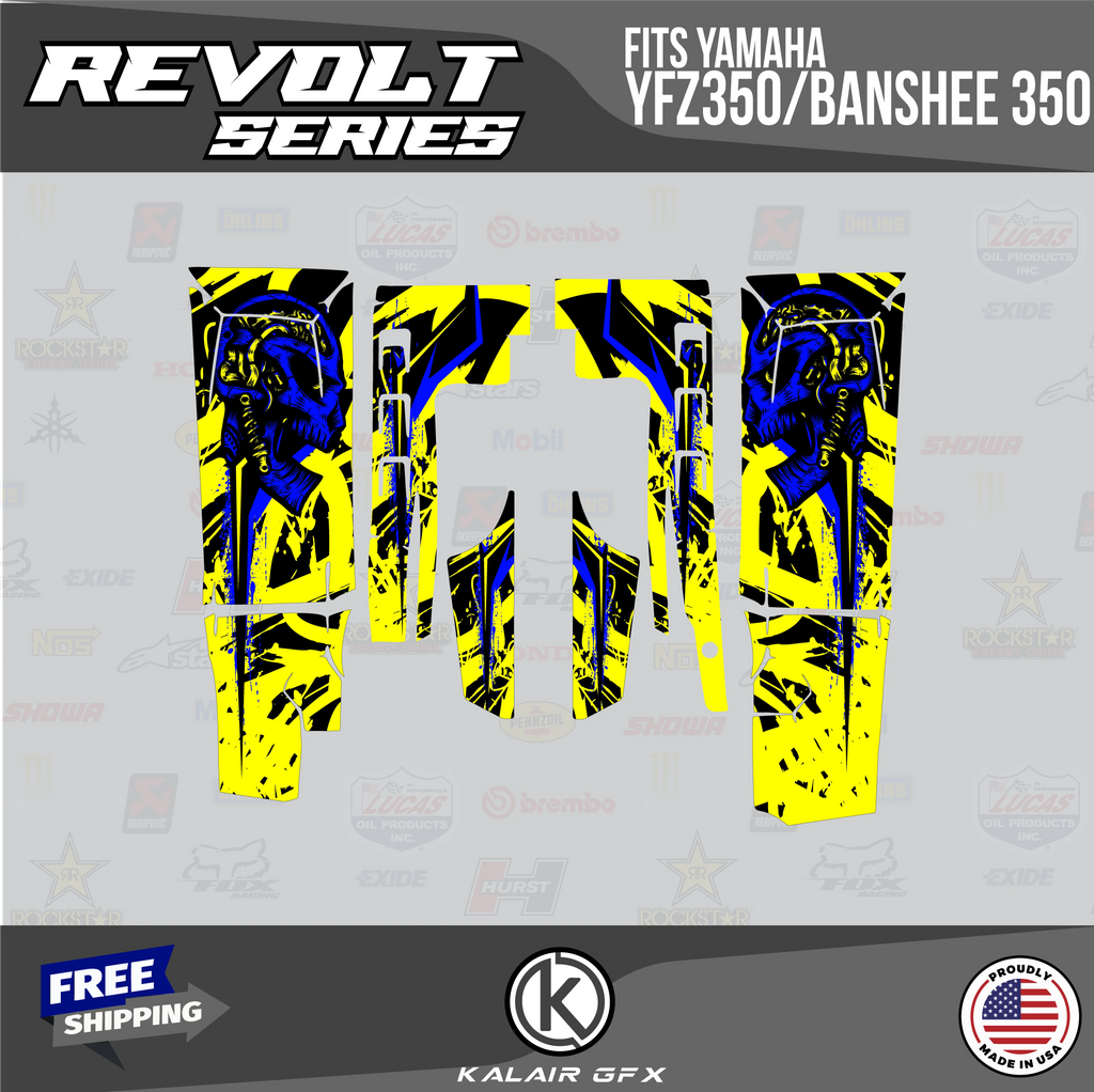 GFX Graphics Kit for Yamaha ATV BANSHEE 350 Q197