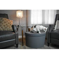 Large Grey Top Entry Cat Litter Box R296