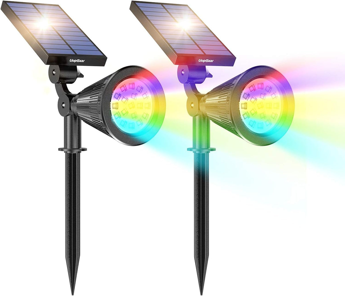 Solar Powered LED Landscape Spotlights O753756