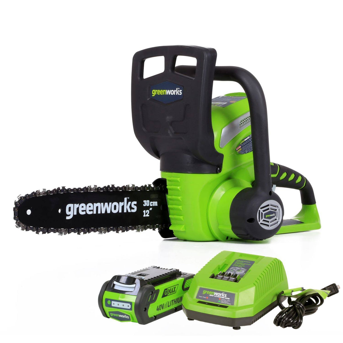Cordless Chainsaw with 2Ah Battery and Charger F633467
