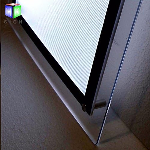 Acrylic Crystal LED Photo Frame Light Box with Wall Mounted T72030