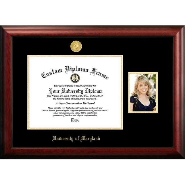 Gold Embossed Diploma Frame with 5 X7 Portrait M579