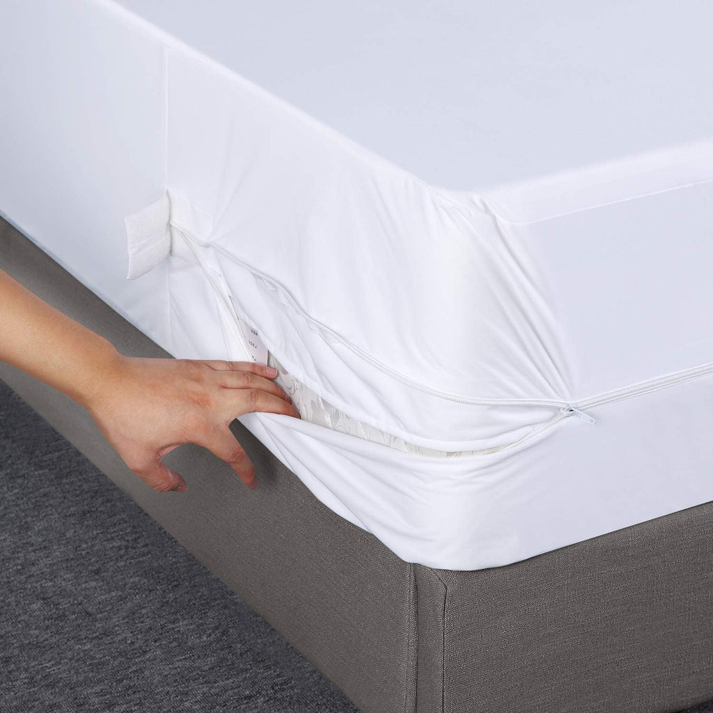 Twin XL 100% Waterproof Zippered Mattress Encasement F606236