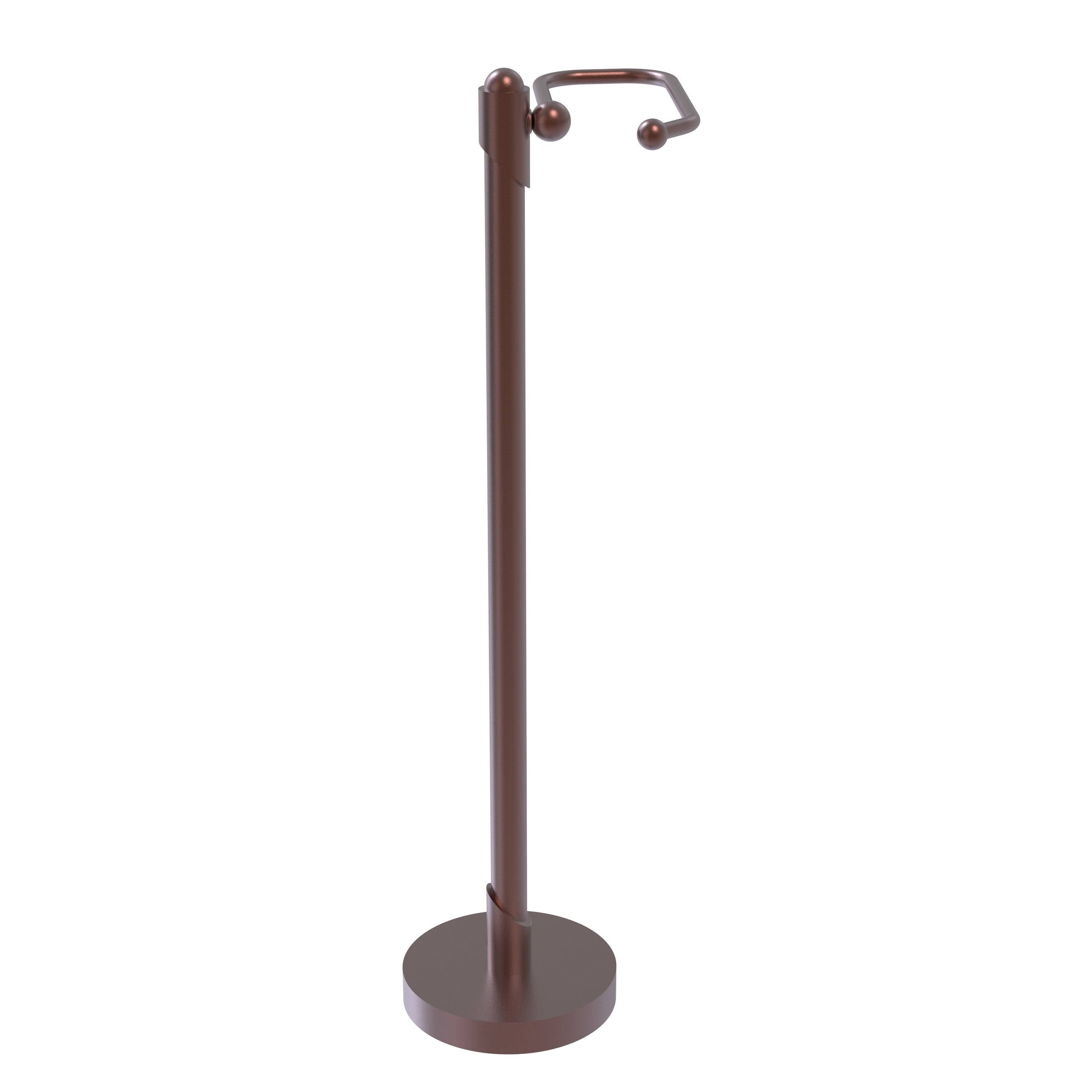 Antique Copper Free Standing Toilet Tissue Holder X198