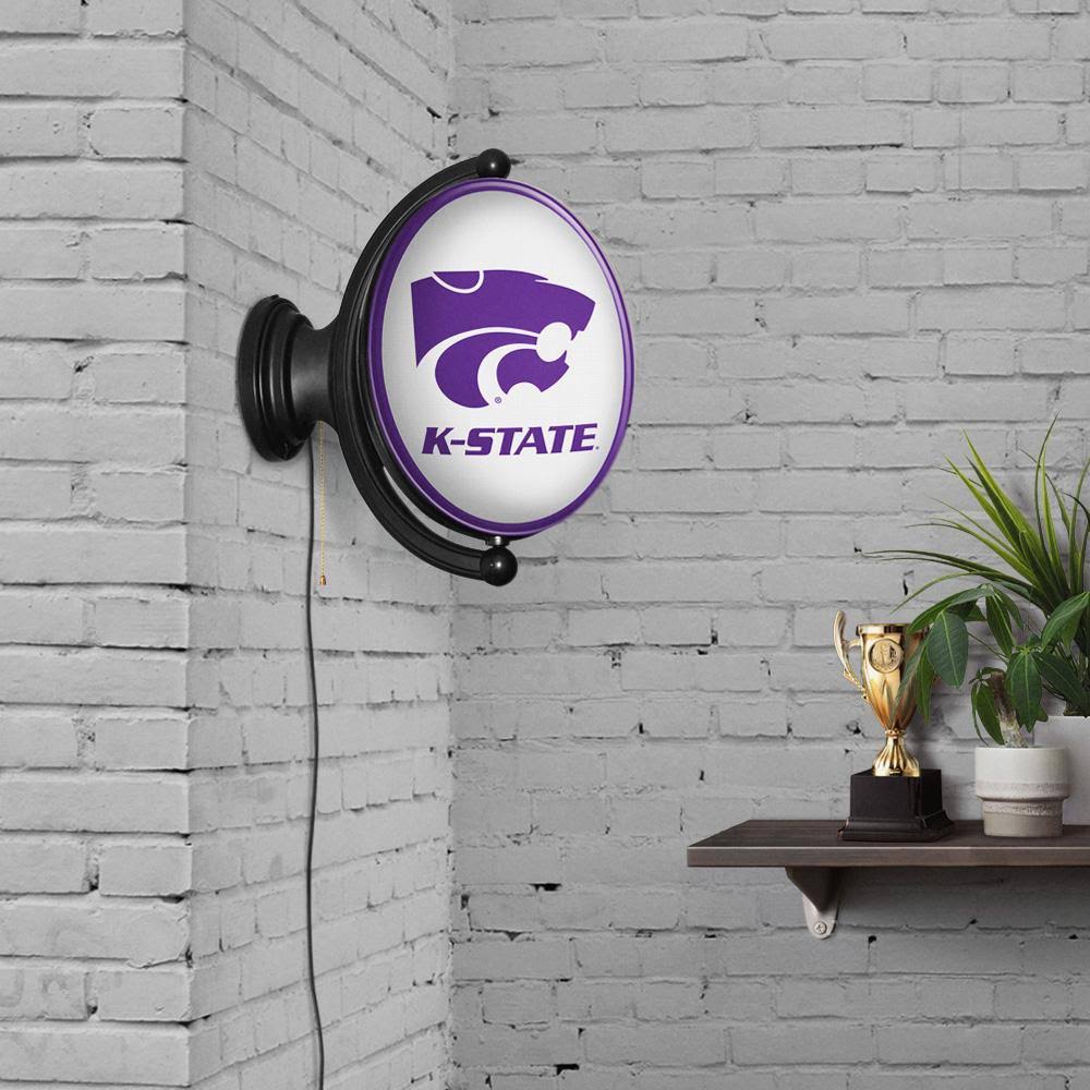 Purple Rotating LED Wall Sign C978