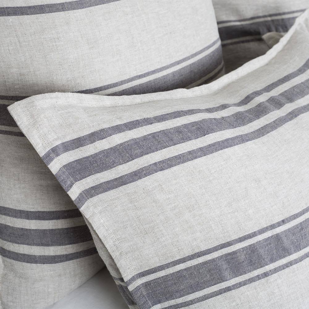 Flax and Midnight Euro Sham J7438